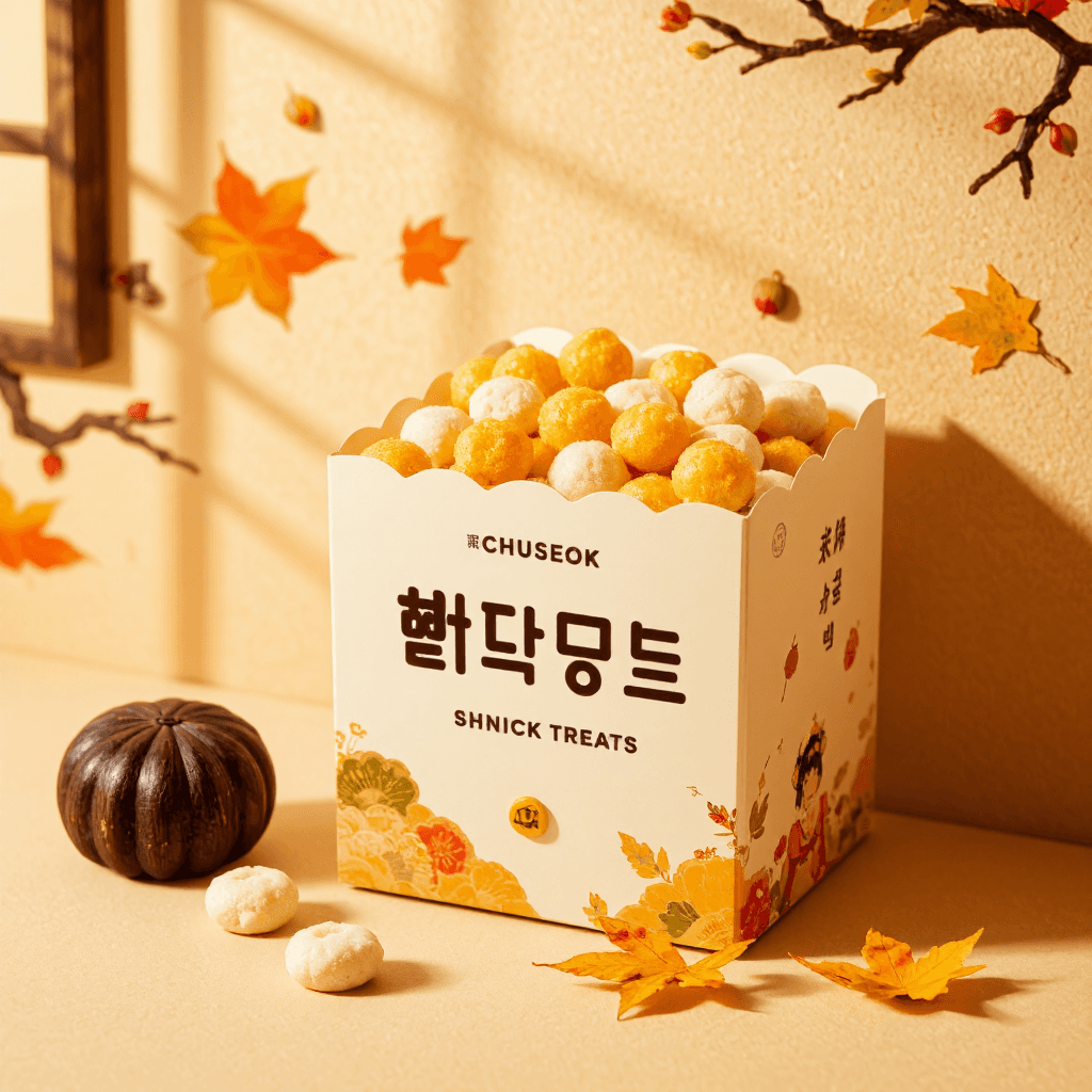 product photography of box of snack treats