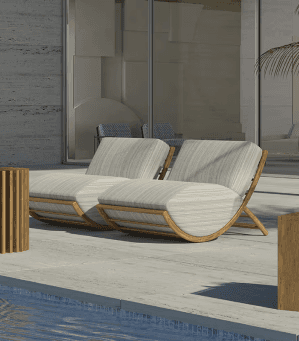 elegant outdoor furniture for refined pool solutions