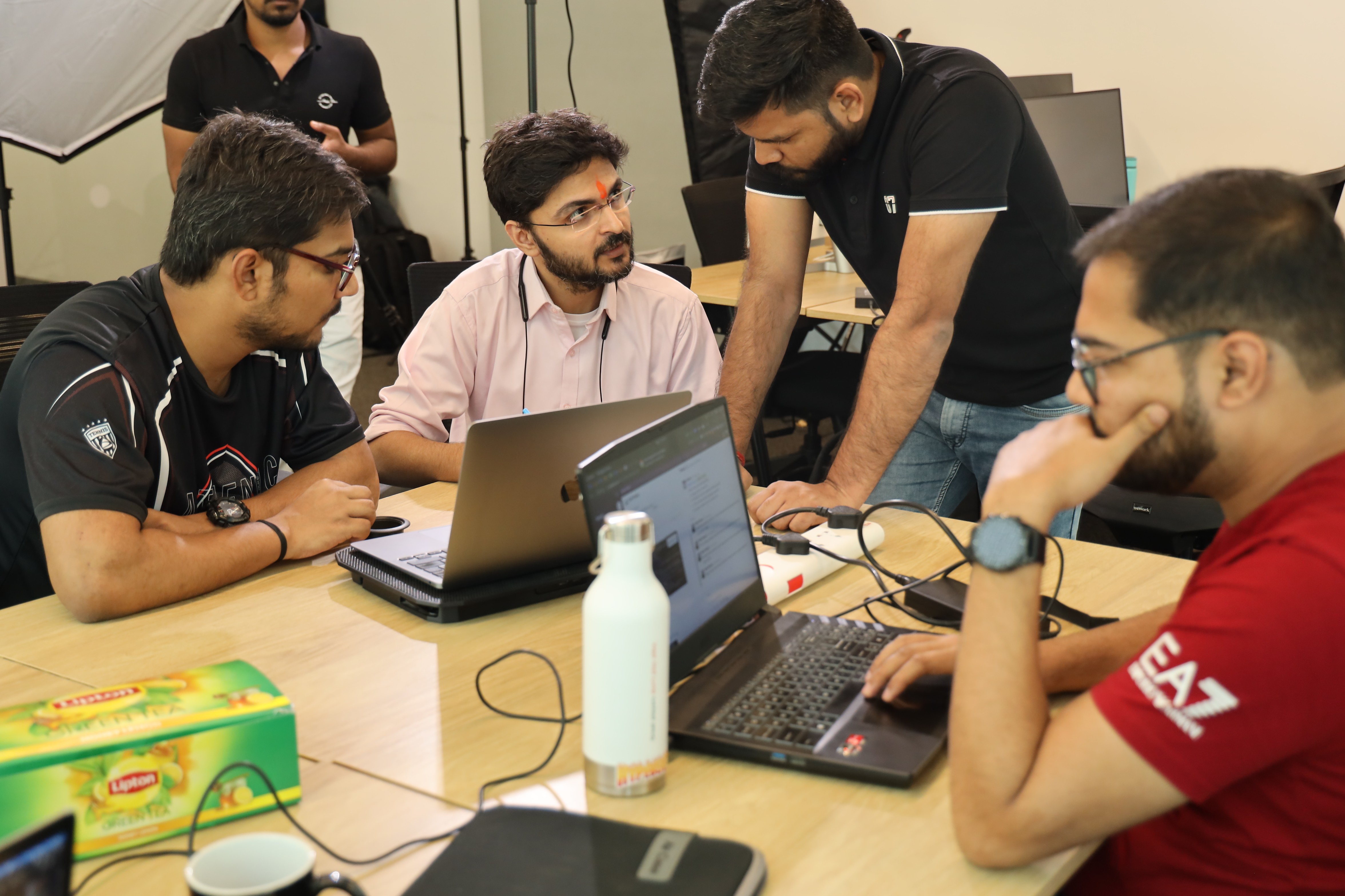 tech team discussion farmart