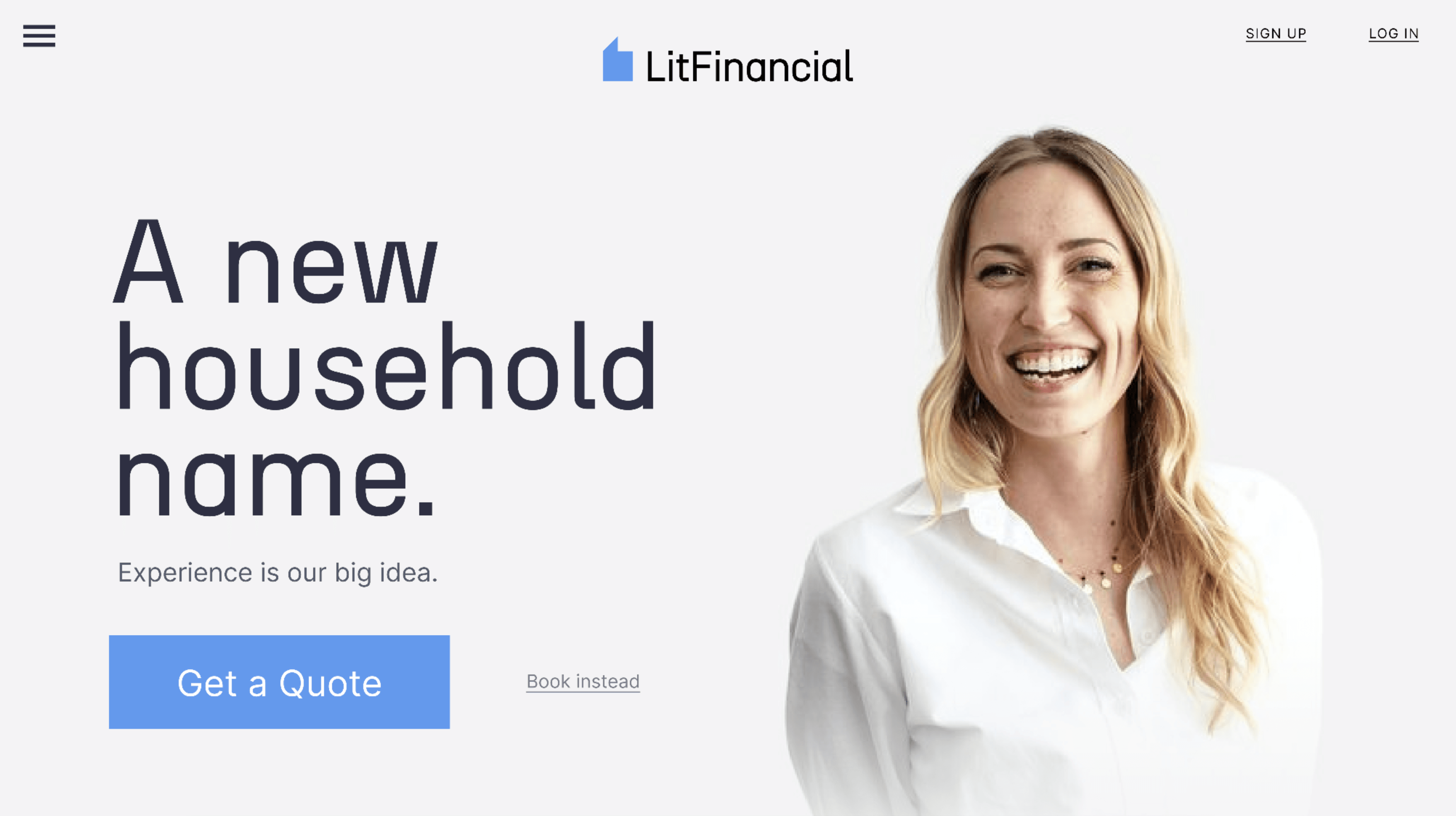 Rectangular packaging box with a pale yellow-to-orange gradient, featuring a large half-smiley face and “Smiley Co” branding, set on a split orange and yellow background.