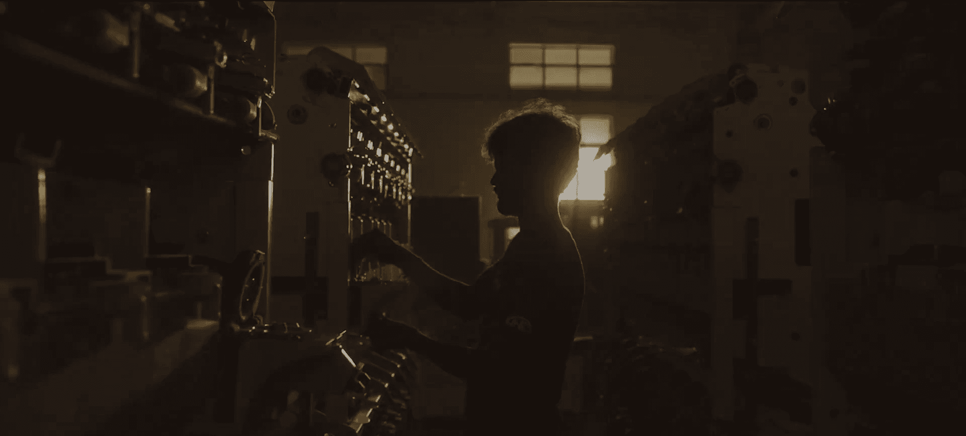 EIT photo portrait of a man in industry captured with architectural elements for brand storytelling