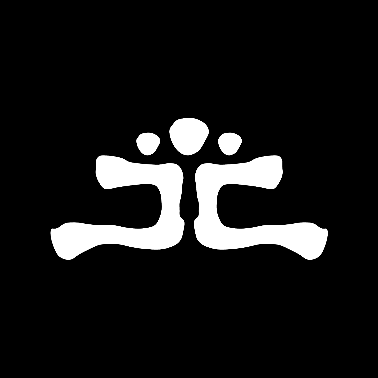 EarlyBird logo — minimal white bird icon on transparent background.