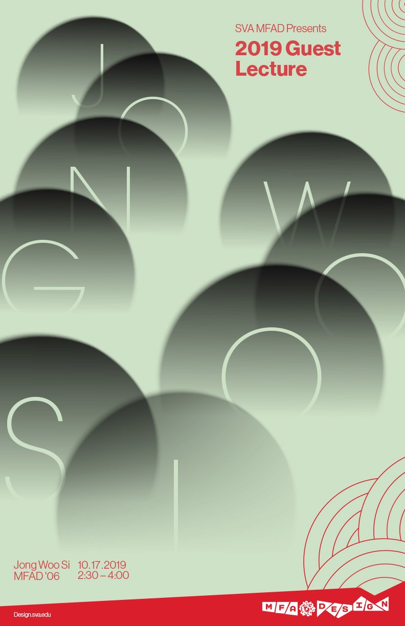 Jong Woo Si lecture poster