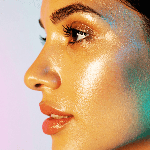 Woman profile image with glowing skin - Sylfirm X at Live Supreme