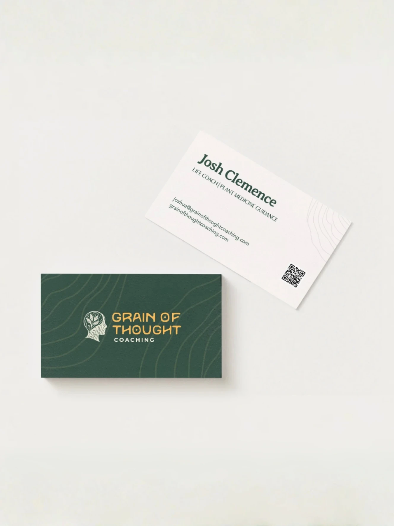 Brand identity design for a coaching and personal development business
