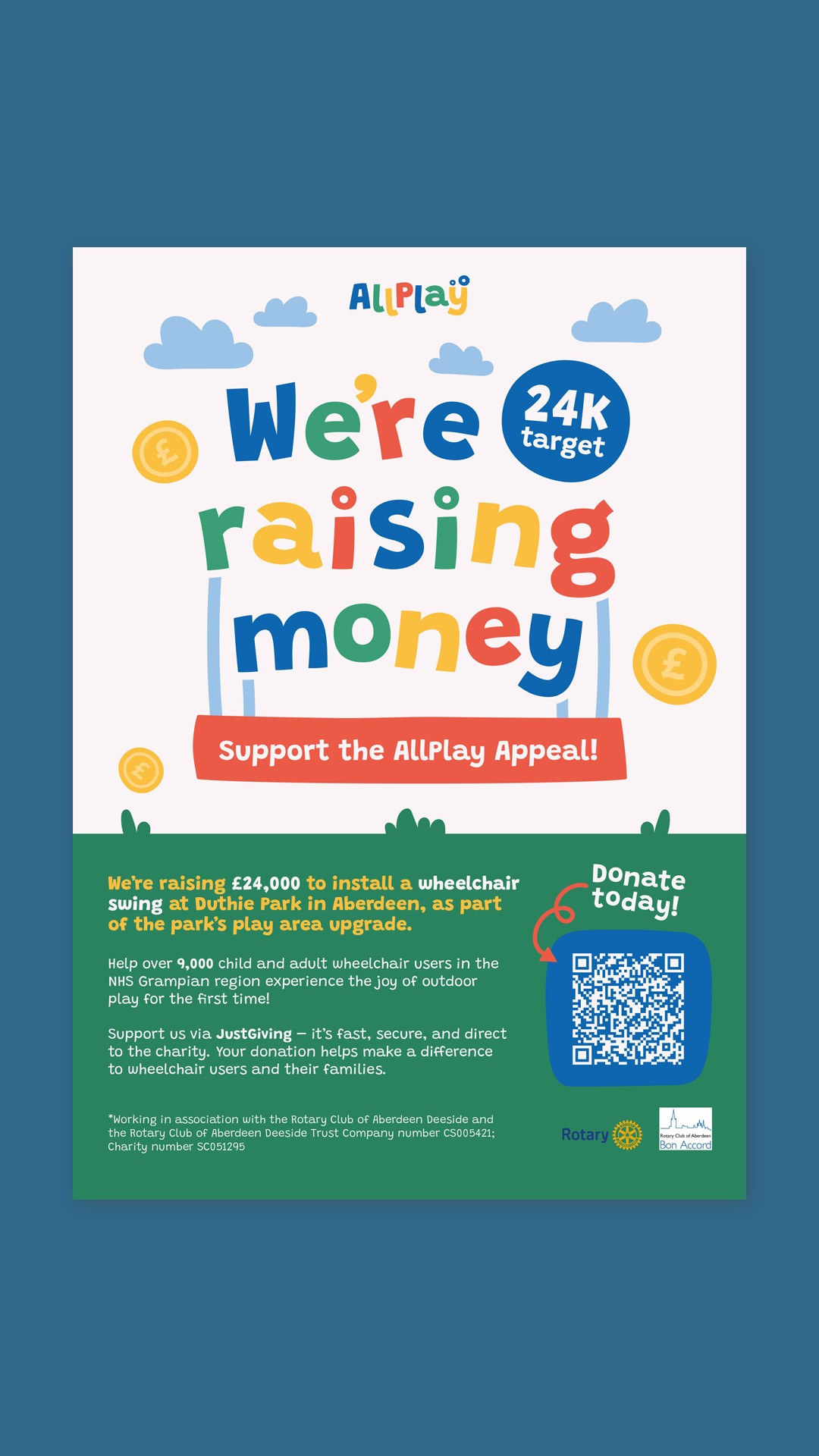 Charity poster artwork