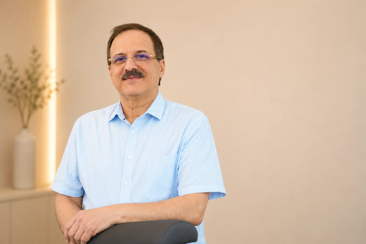 Dr. Ali Komeili, aesthetic physician at Opal Cosmomed Clinic in Thornhill, Ontario.