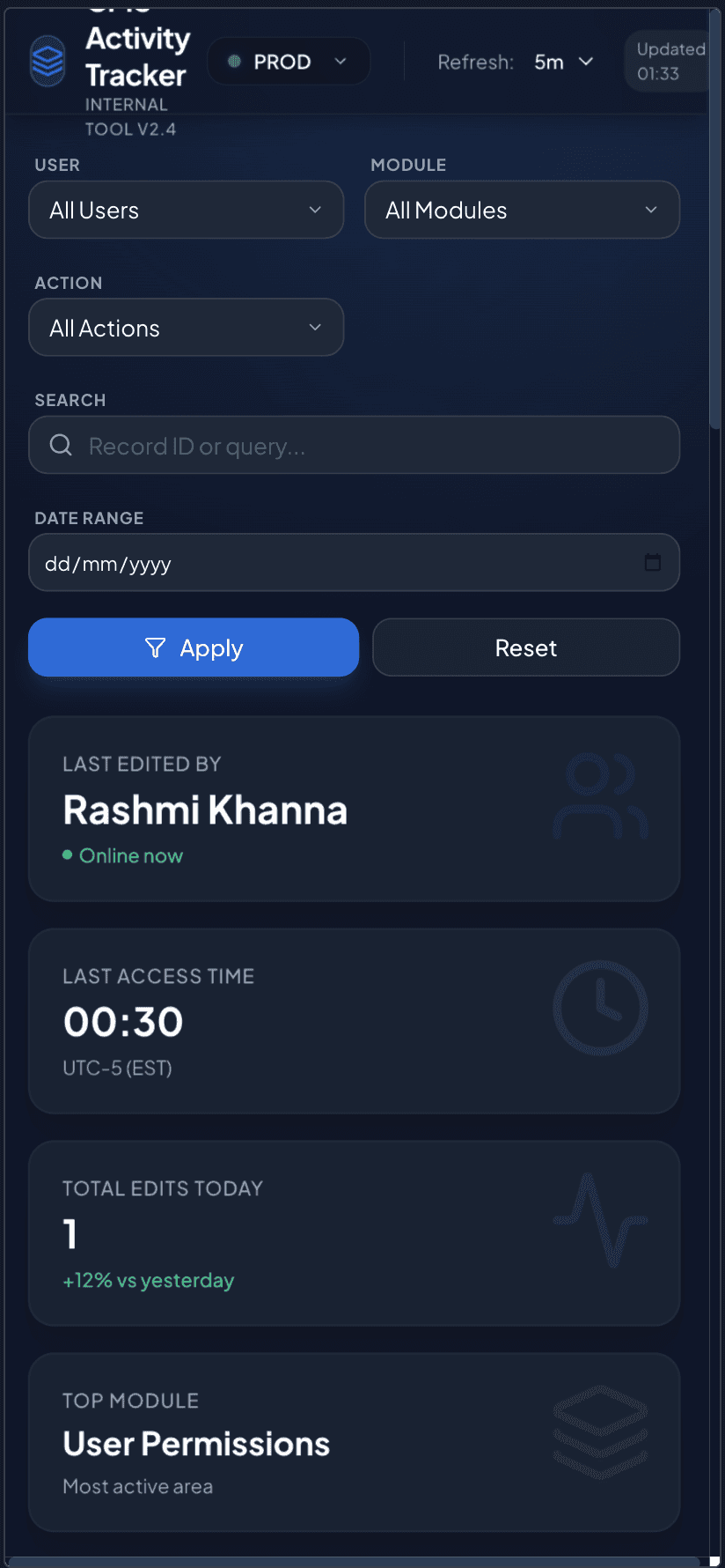 Portrait of portfolio creator