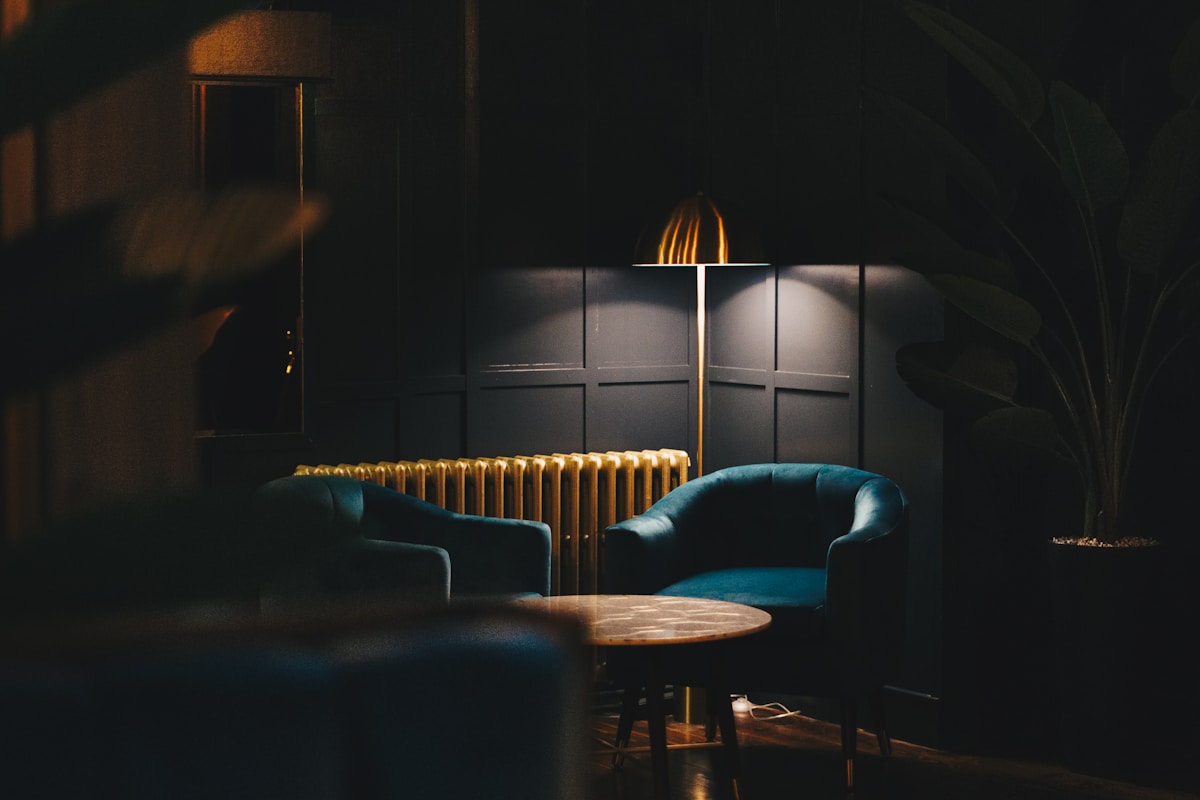 Aviation Chamber Saigon hideaway bar with its curated spirits library of gins, absinthes, whiskies, and rums