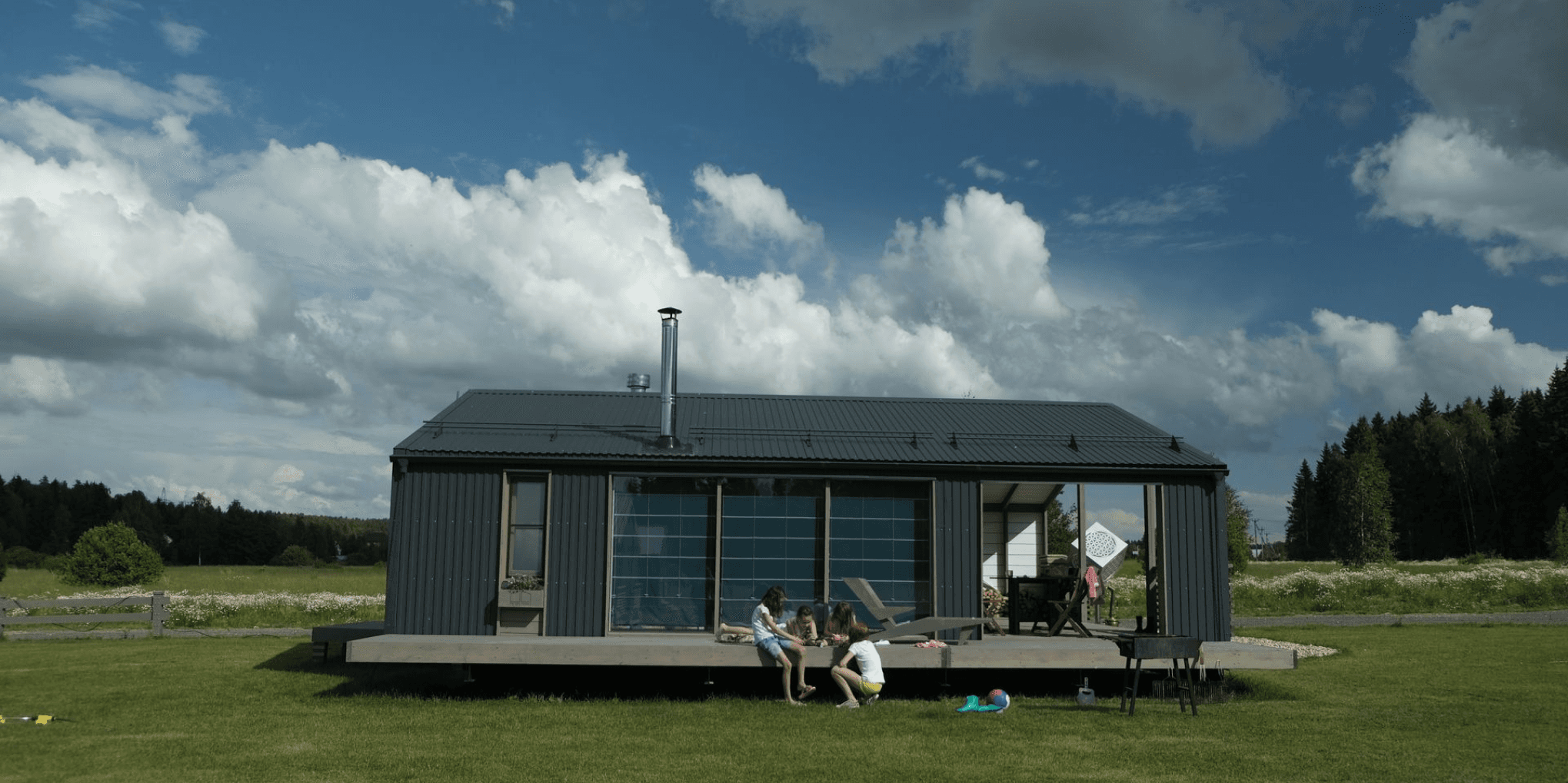 Posso construir uma casa modular num terreno rústico?