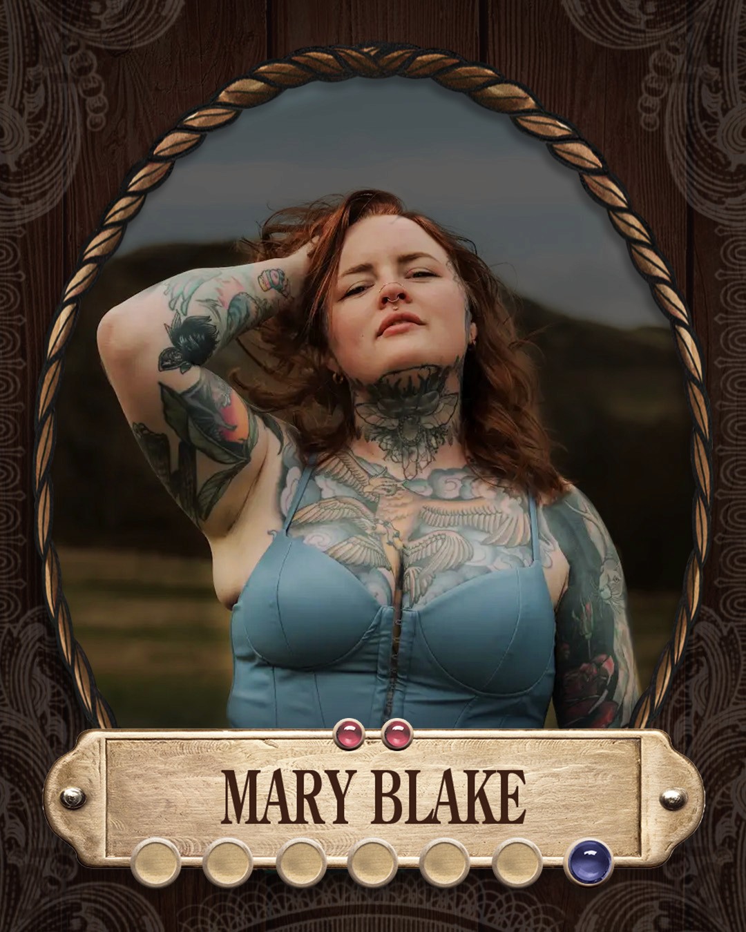 headshot of tattoo artist Mary Blake
