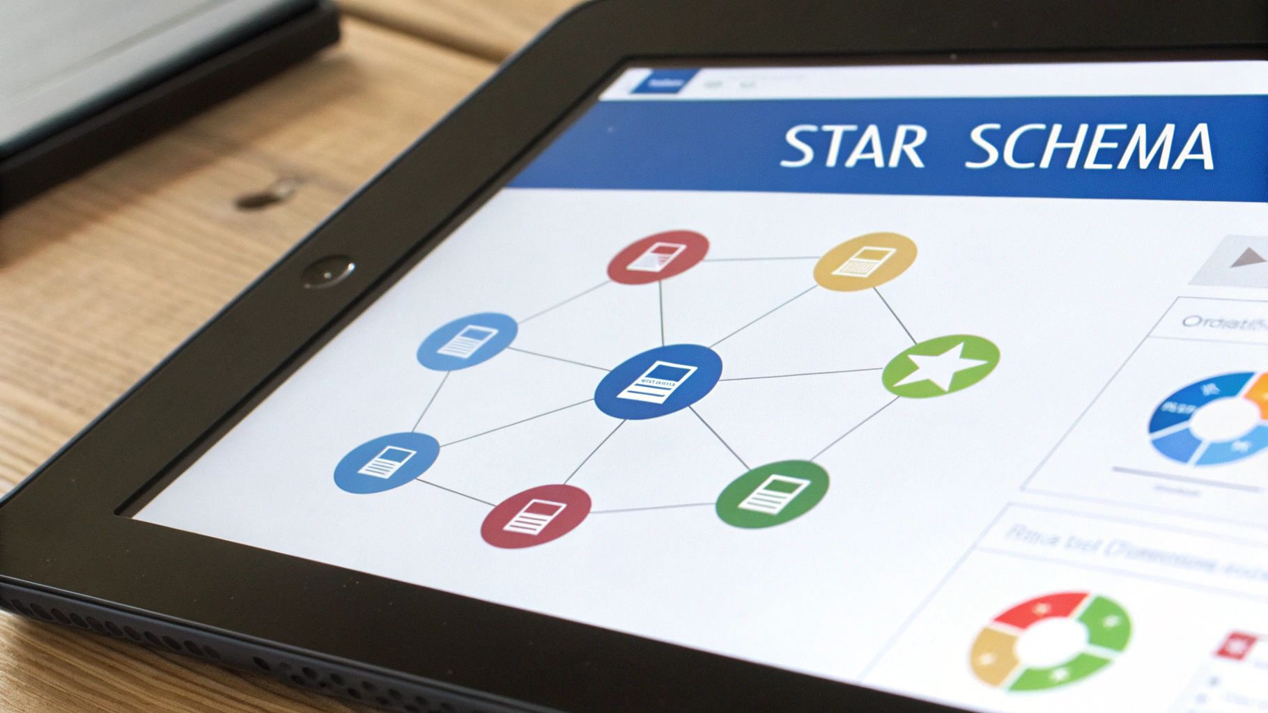 Screenshot from https://upload.wikimedia.org/wikipedia/commons/thumb/c/c0/Star_schema.svg/1200px-Star_schema.svg.png