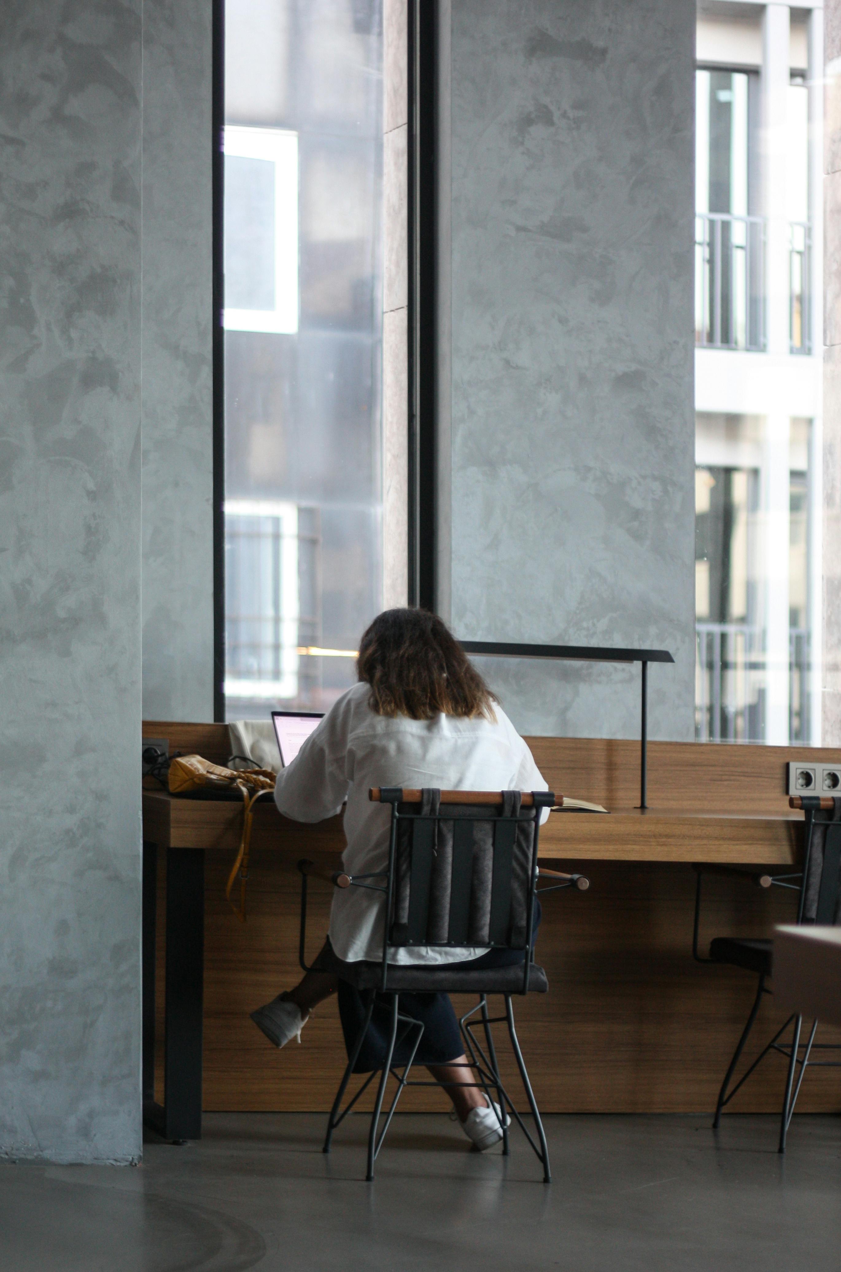 Lady in office