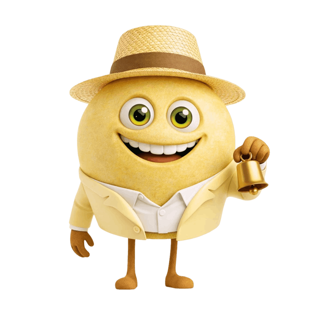 Bacchus grape berry illustration for wine education.