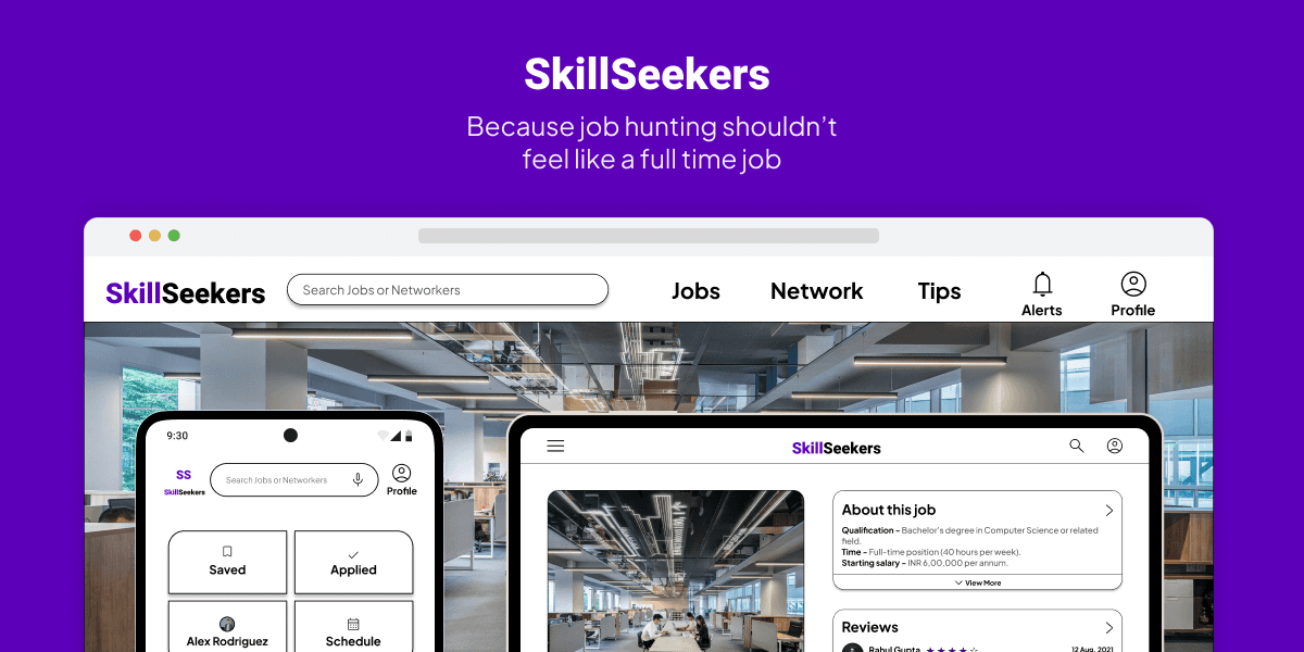 Thumnnail of SkillSeekers case study