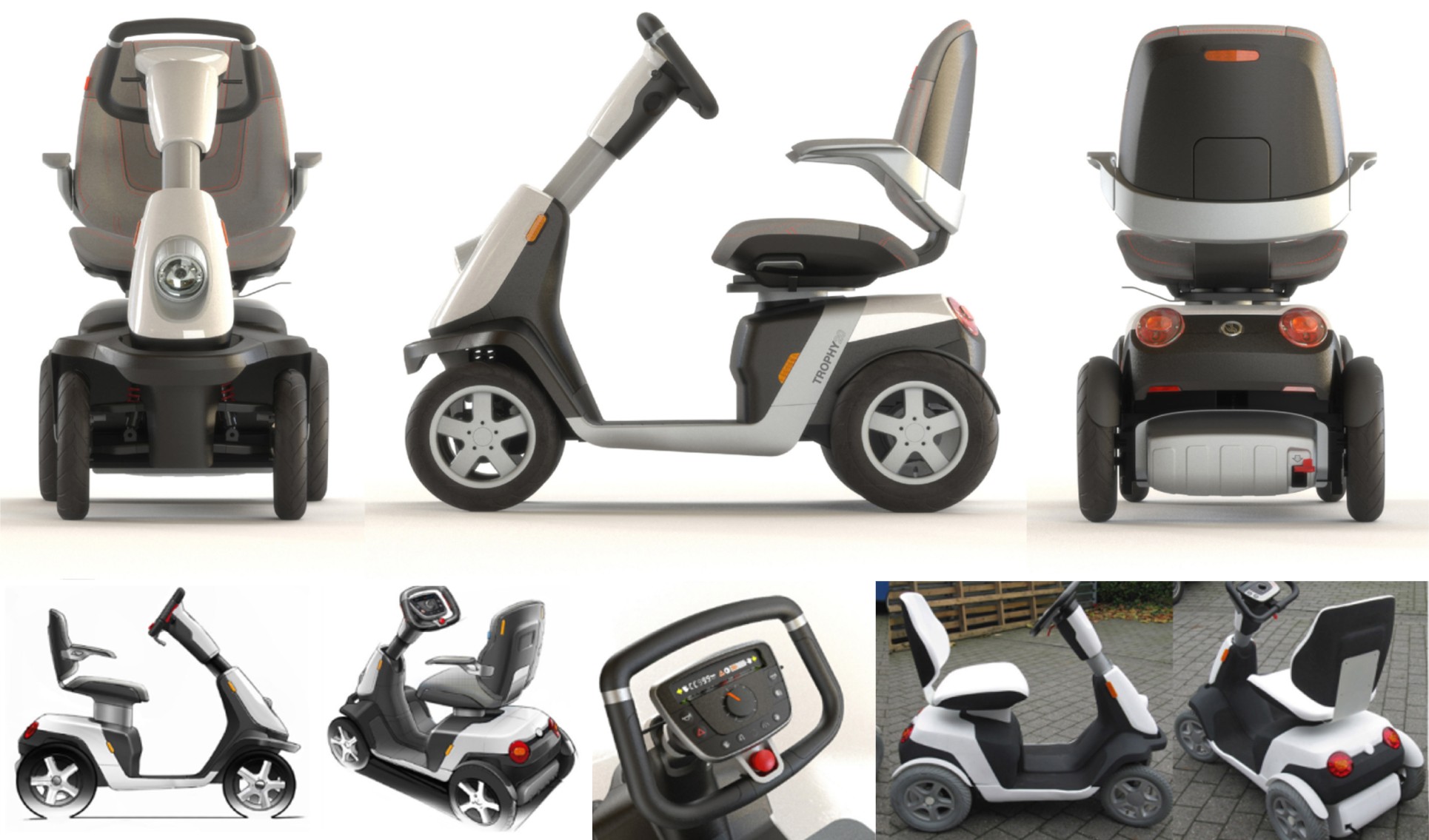 Image of Design process of electric scooter for Handicare