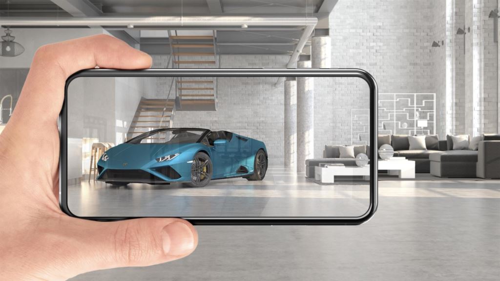 Sports Car in Web-AR