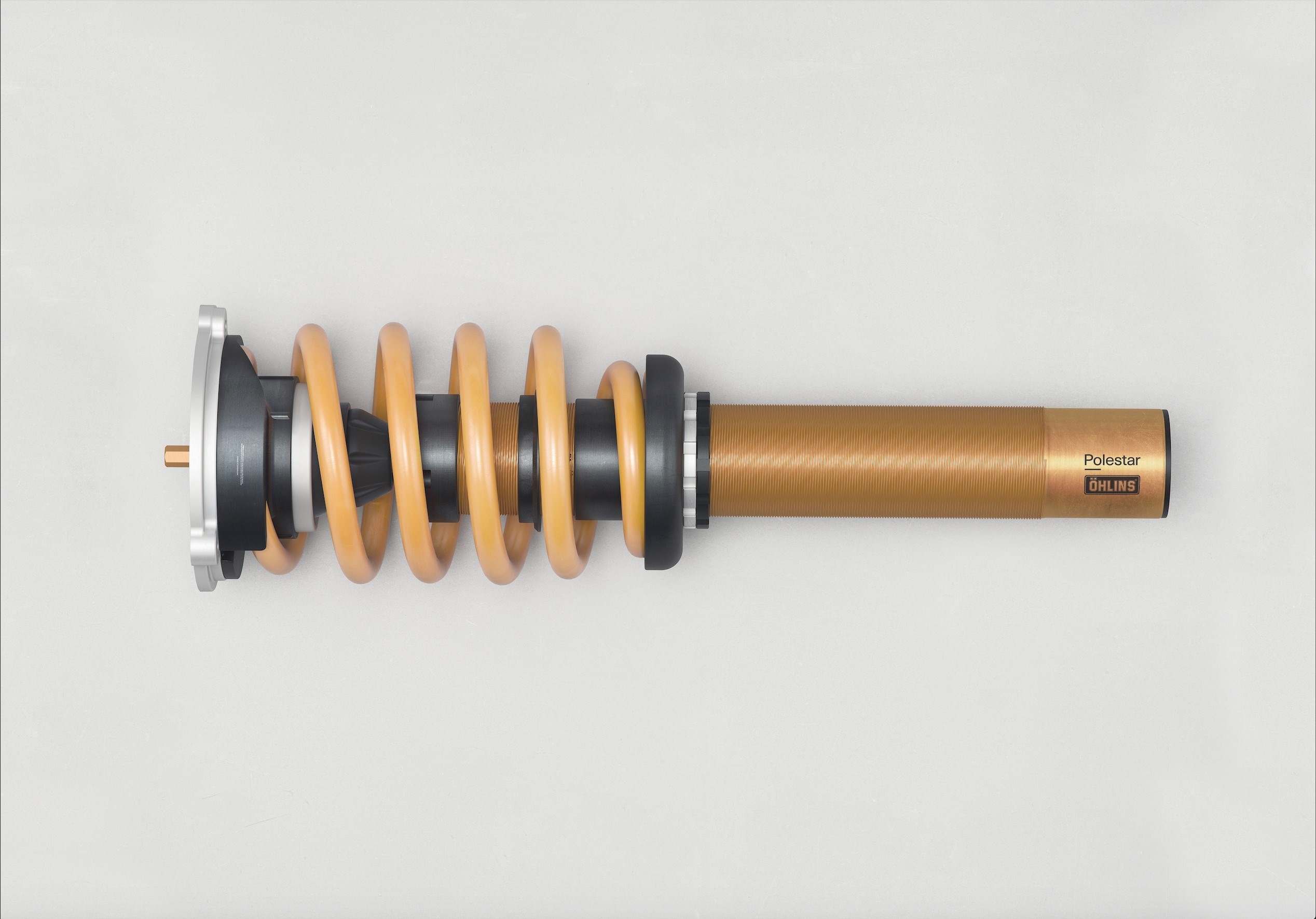 Amortissuer Ohlins DFV issu du pack Performance de la Polestar 2