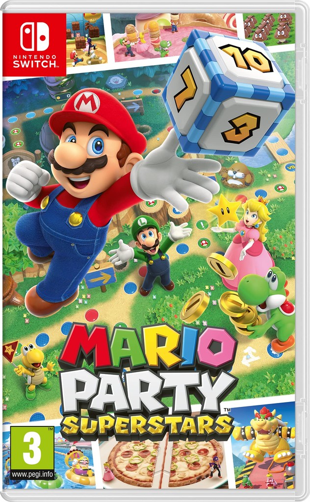 Mario Party Superstars art cover