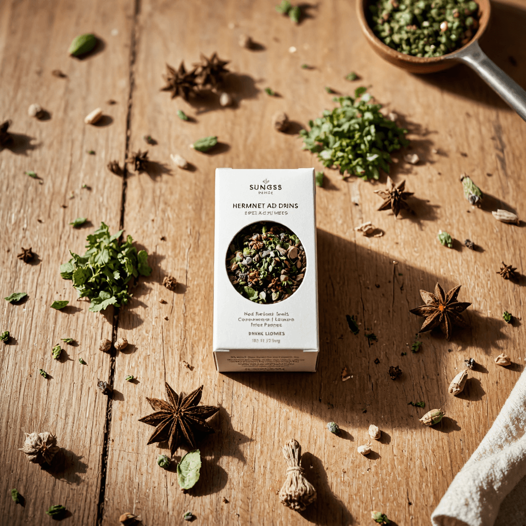 product photography of box of drinks