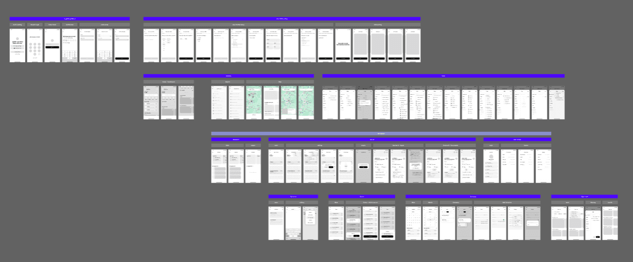 Aerial view of a meandering river in a snowy landscape.