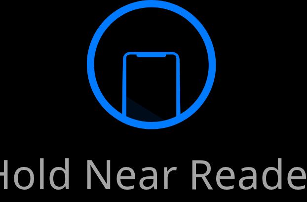 Apple Pay hold near reader state