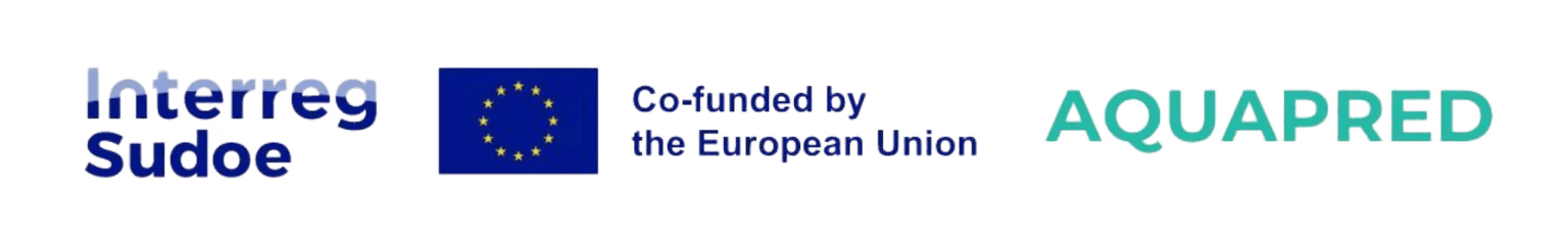Logos Sudoe, Aquapred, Unión Europea