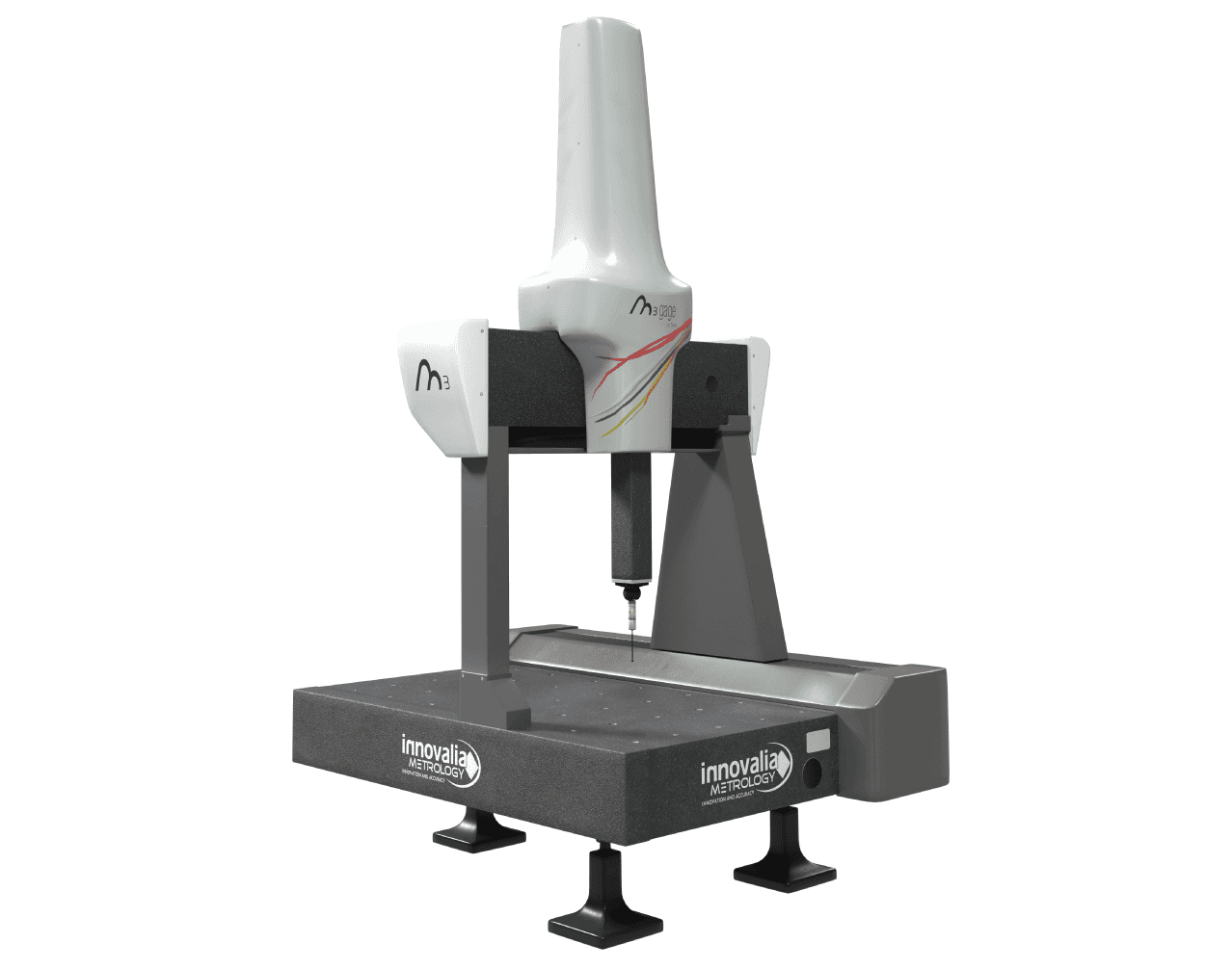 Wymodelowana maszyna CMM trimek Spark 