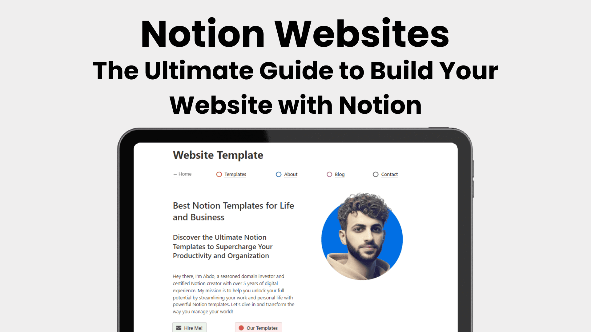 notion websites 