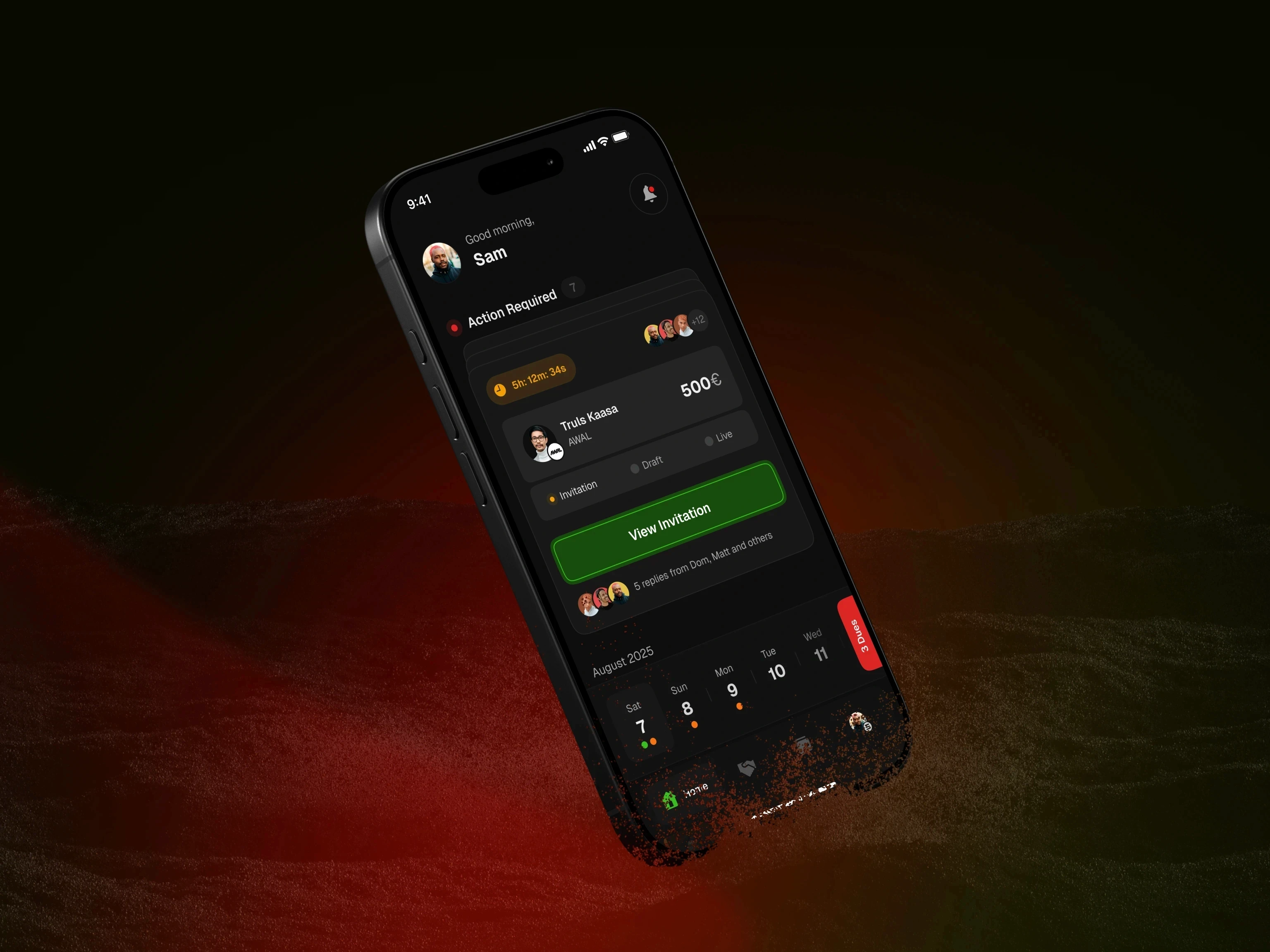 Moktiv Mobile project preview