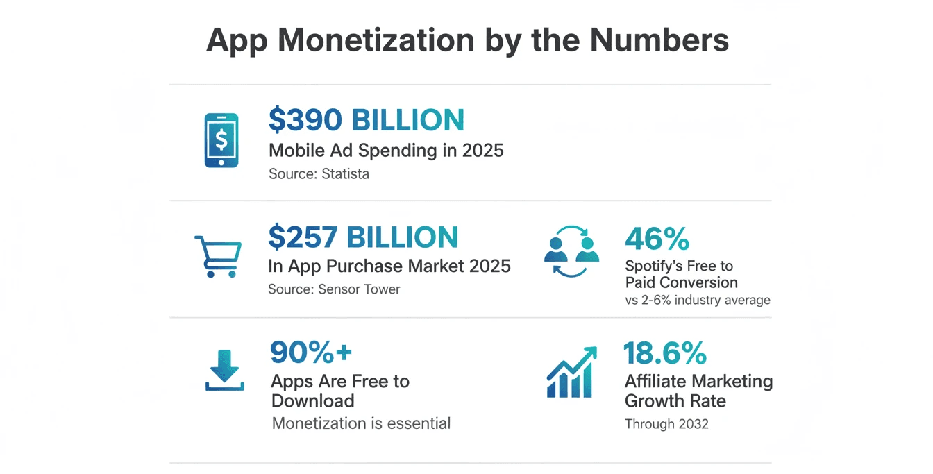 app monetization by numbers