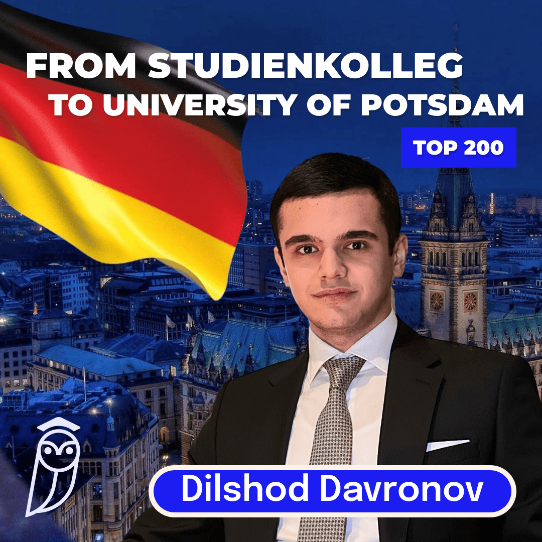 From Studienkolleg to University of Postdam