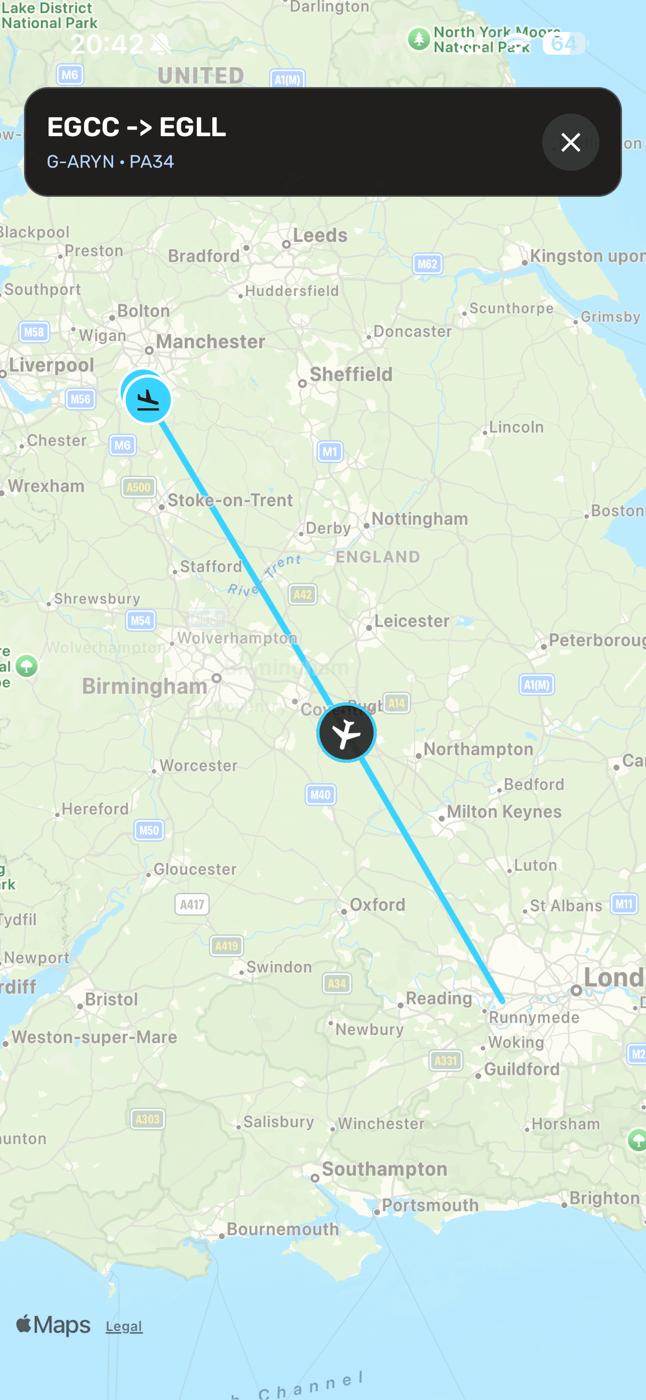 Aerophrase app screenshot
