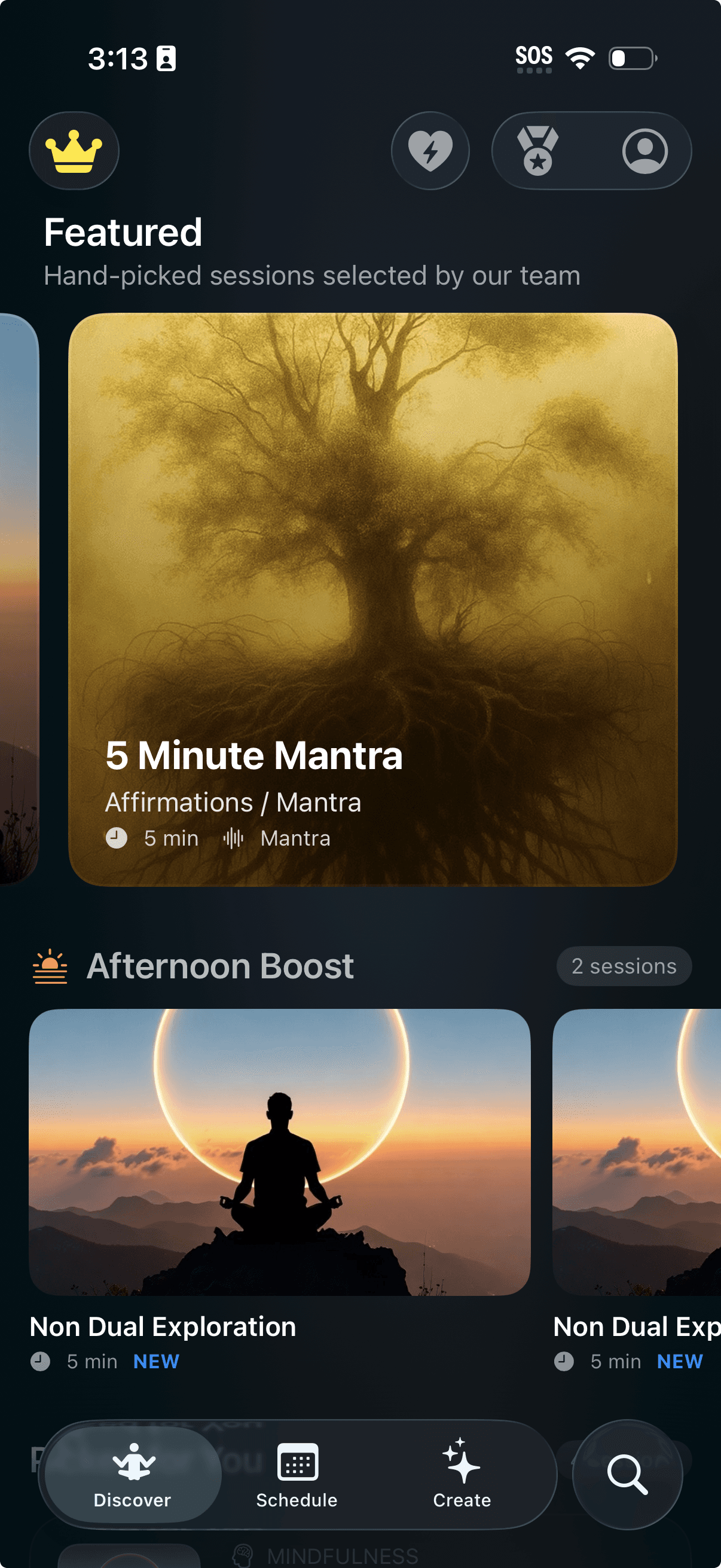 UI Screen of Dayconn Calendar