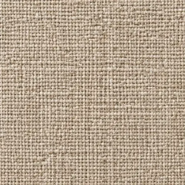 Linen Oat: oat linen-look weave (U-322) finish swatch