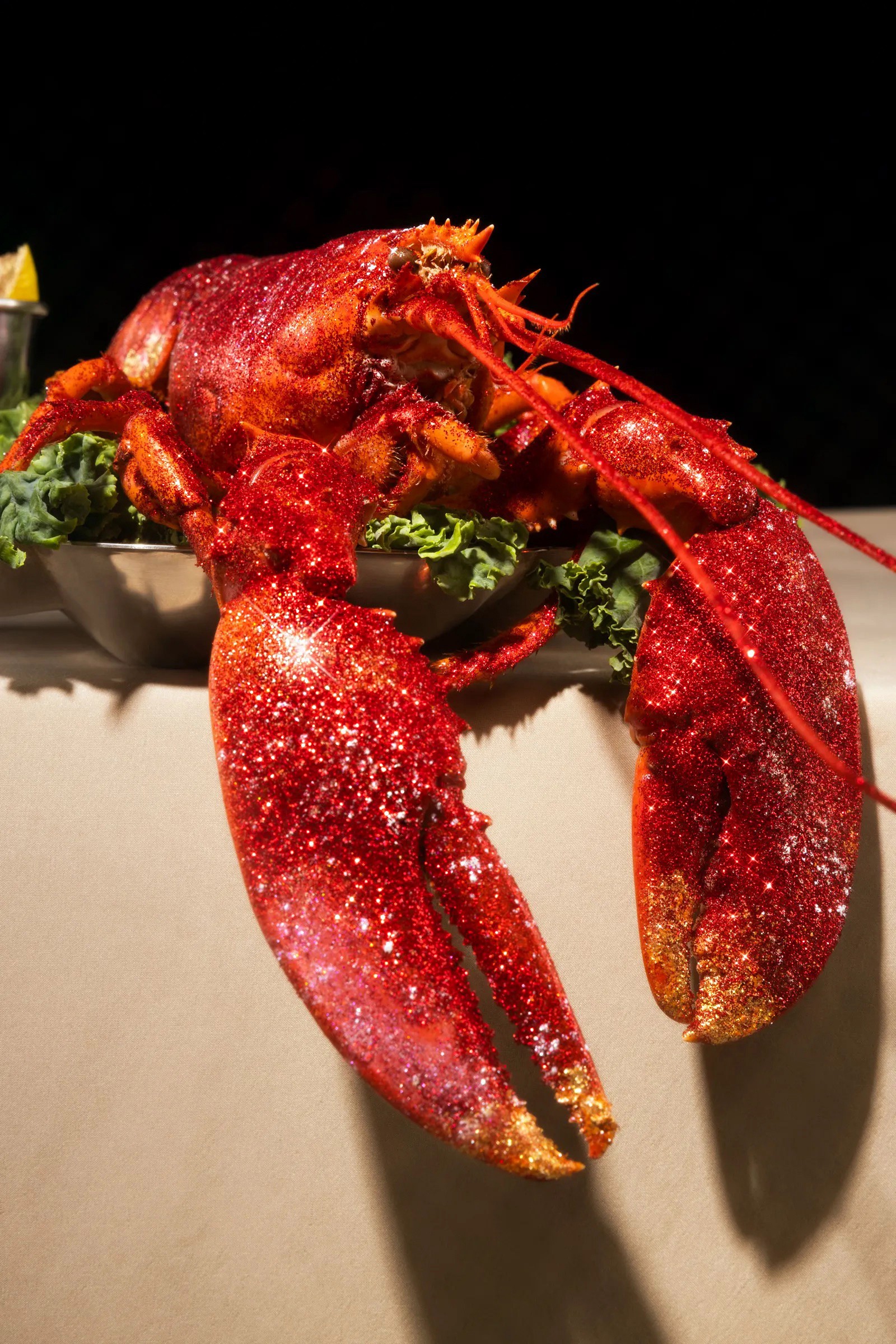 Lobster editorial still life for Esquire Best New Restaurants.