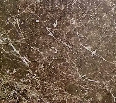 Emperador Dark marble — natural stone swatch, Mosaiclegs Art Studio
