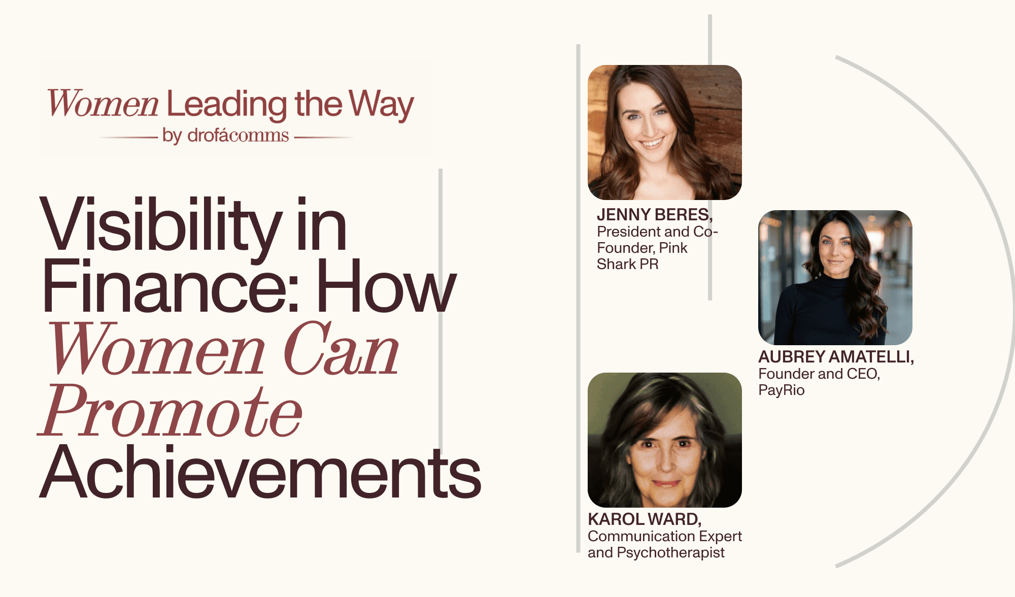 What Drives Women's Visibility in Finance? Expert Insights