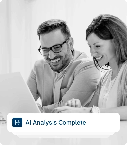 man and women using laptop