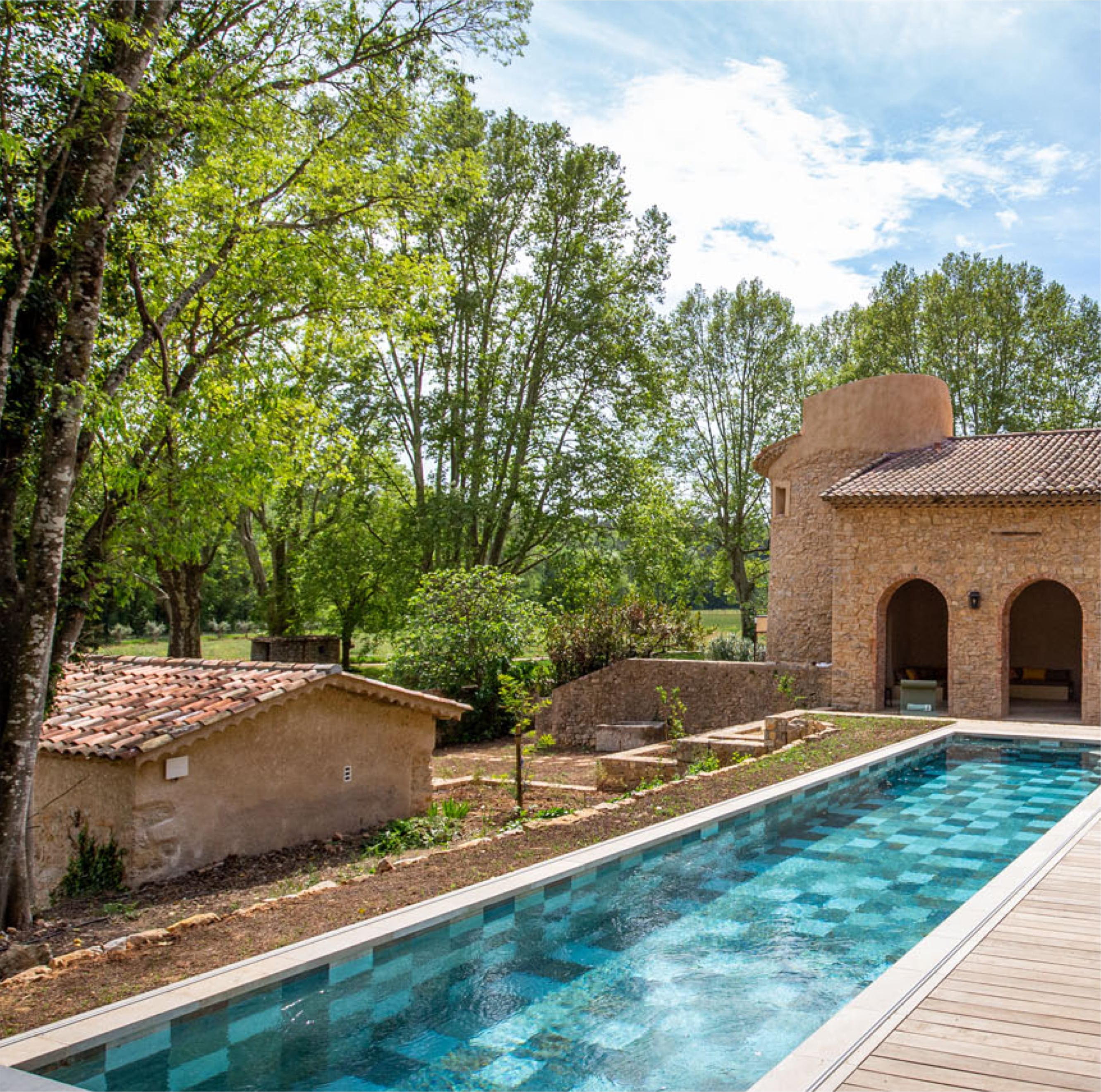 piscine du domaine