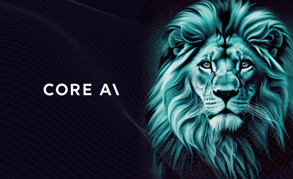 A black and white image of a handrawn logo