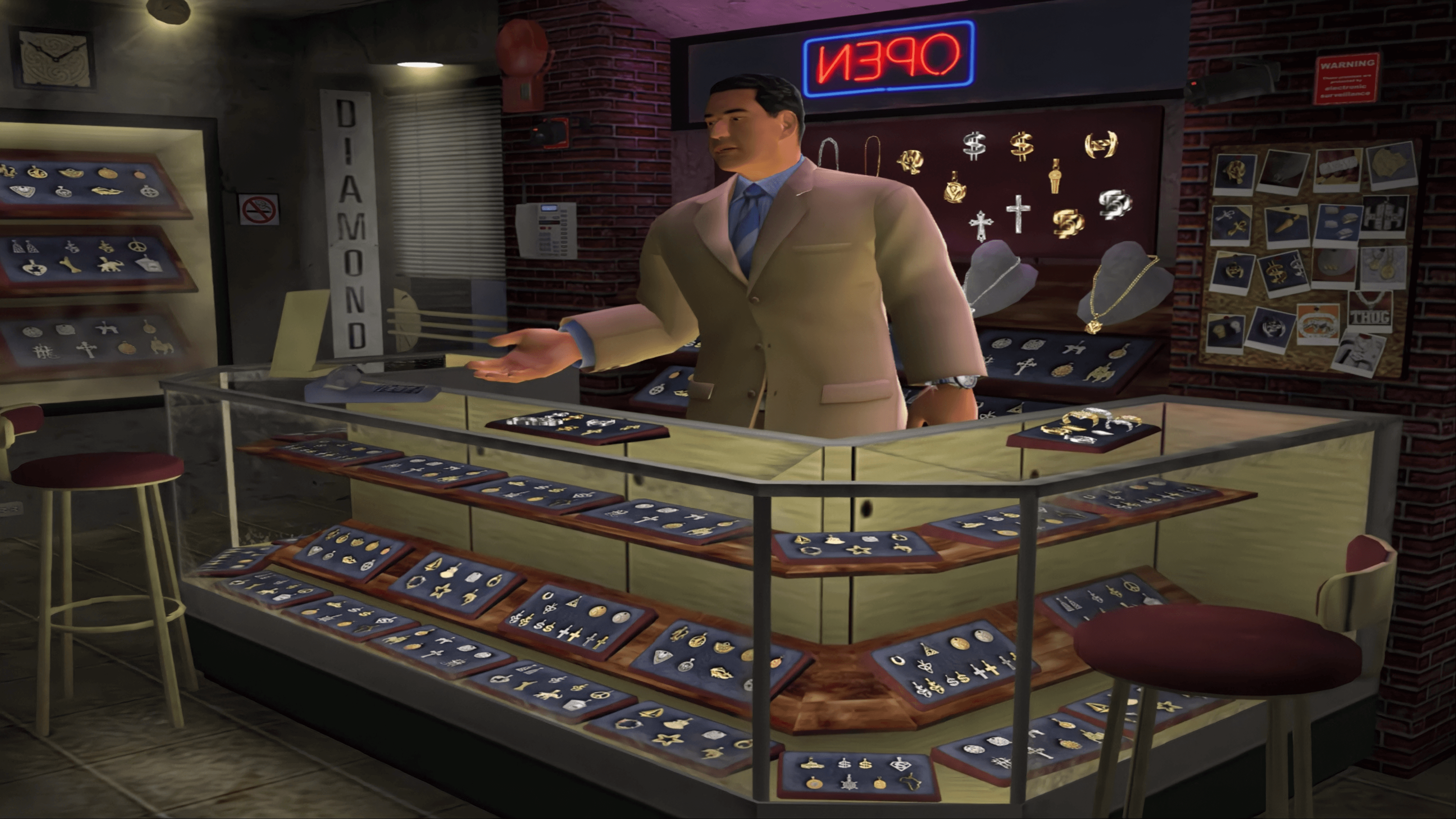 Jacob 'The Jeweler' appearance in the game Def Jam Fight For NY (2004)