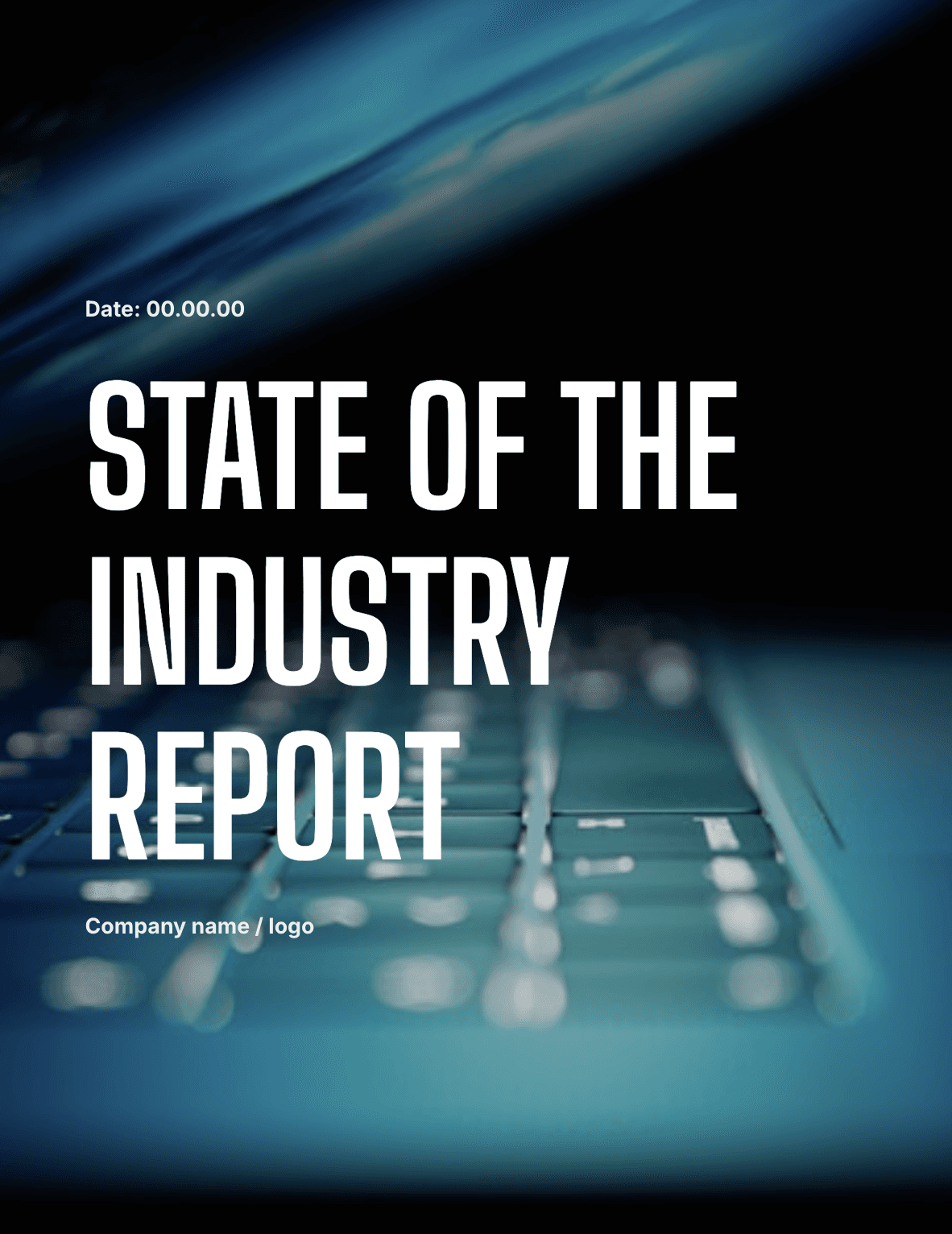 state of the industry ebook template