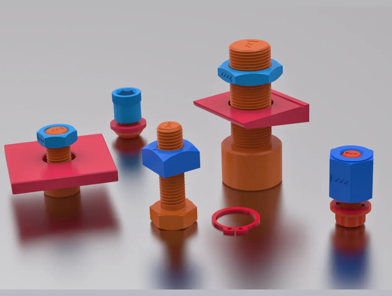 3D PRINTED PARTS