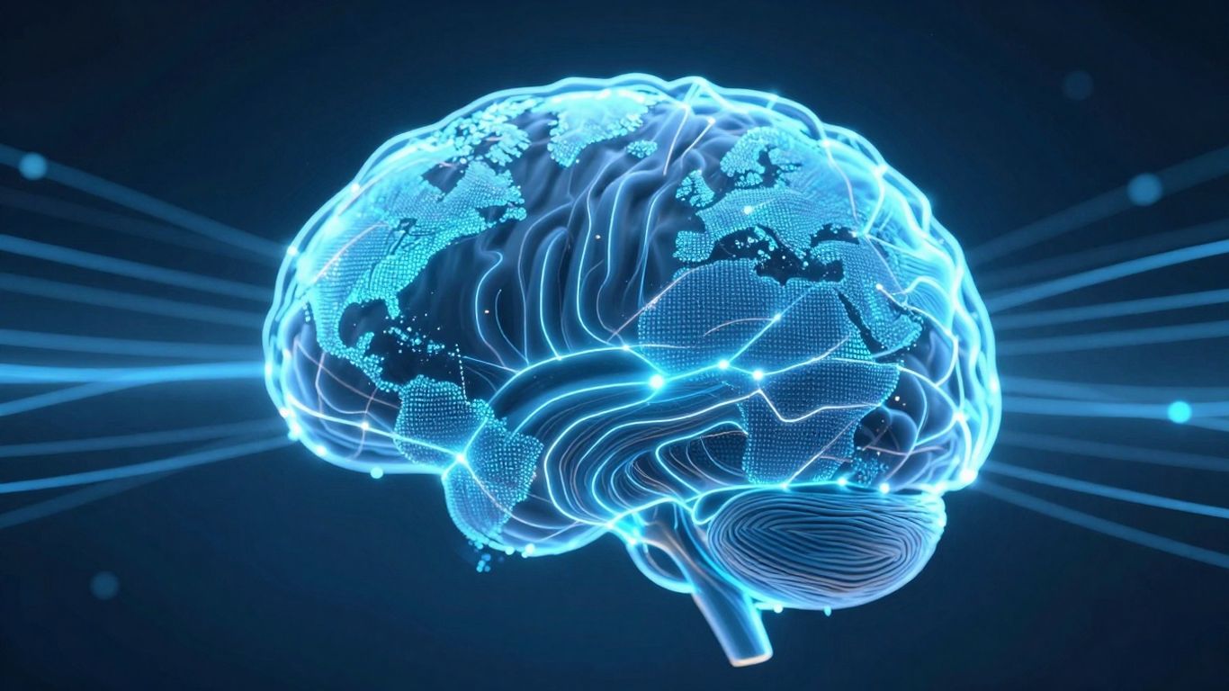 AI analyzing global online visibility