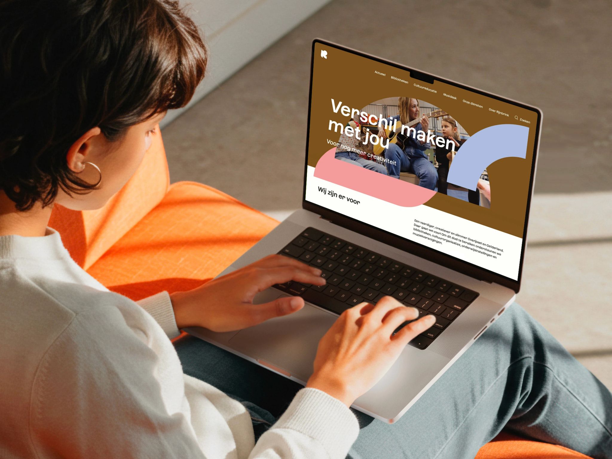 Grafisch ontwerp Rijnbrink website