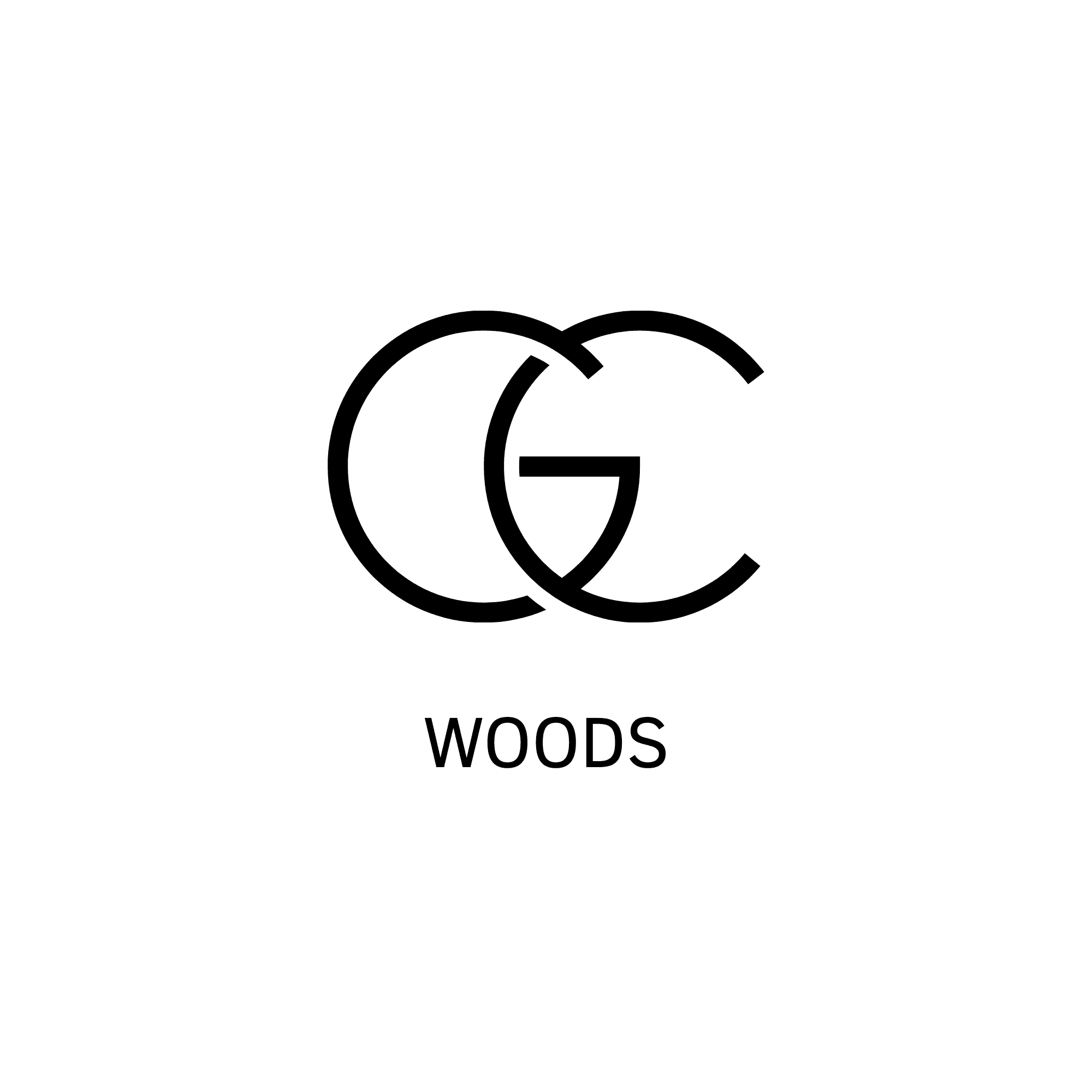 Woods monogram logo