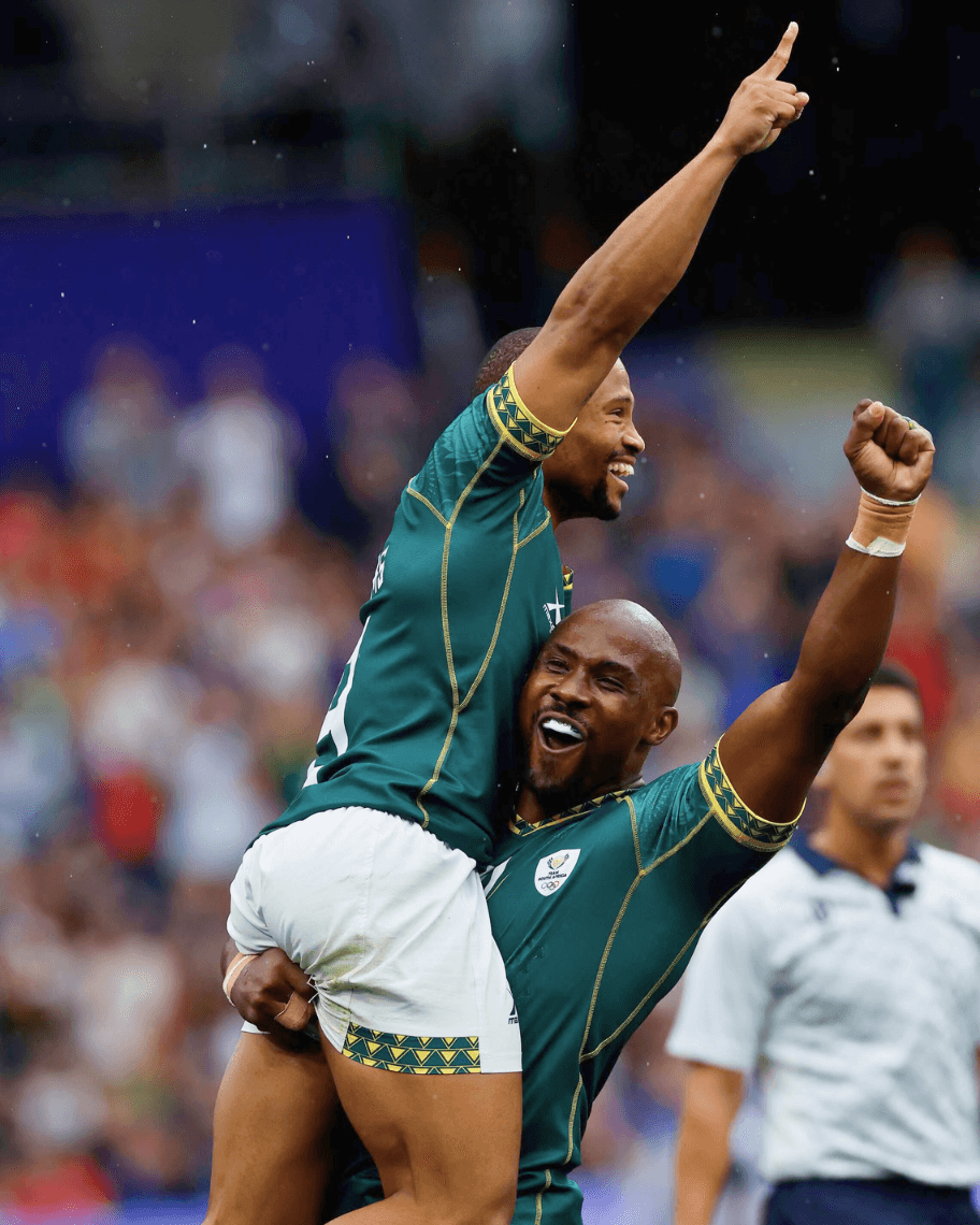 Coach explaining something to an athlete