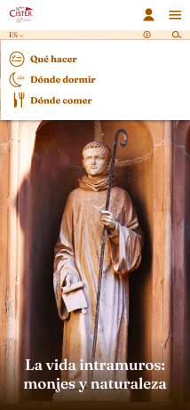 Rediseño de la landing page de La Ruta del Císter con enfoque mobile first y previsualización de secciones