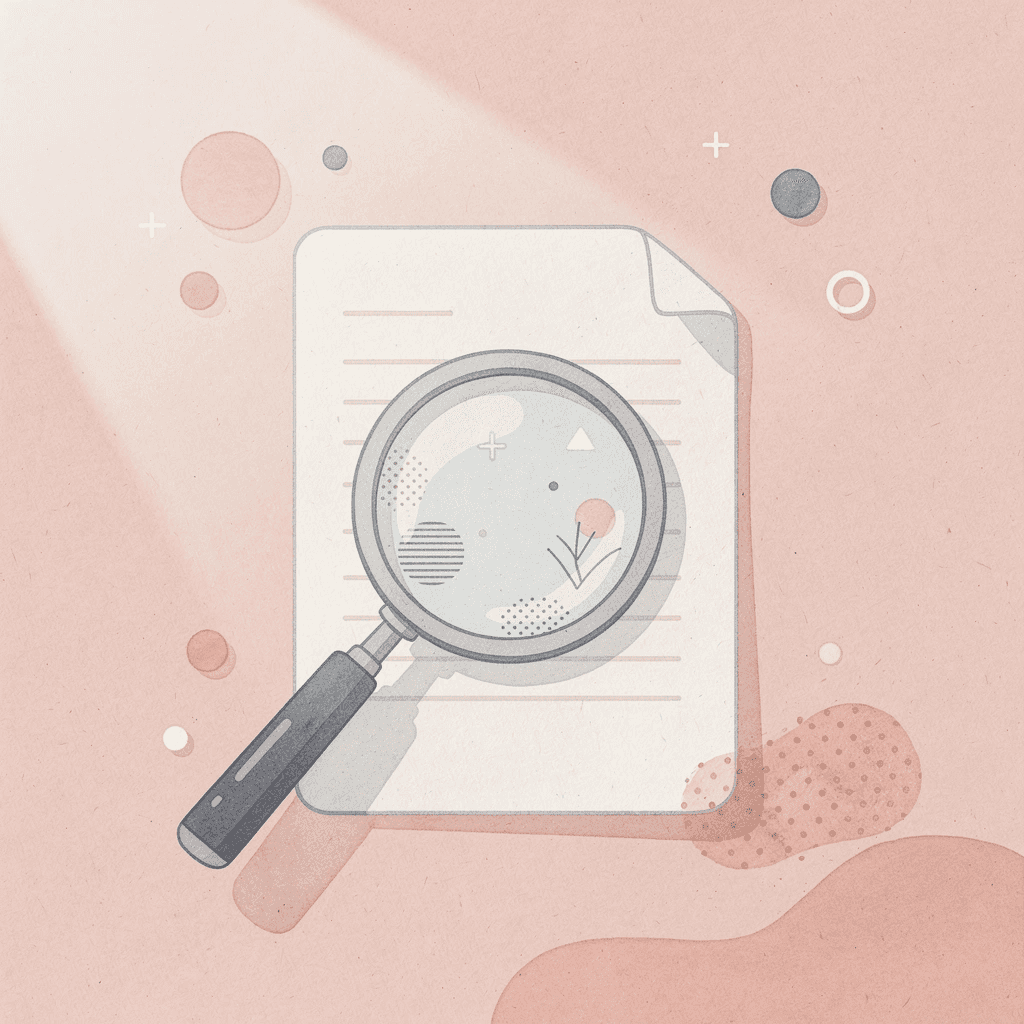 Magnifying glass examining a single SAT score representing student obsession with one number